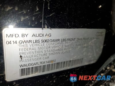 Zdjęcie 12 z 12 samochodu: 2014 AUDI S4 PREMIUM PLUS VIN:WAUDGAFL7EA148892 - miniatura