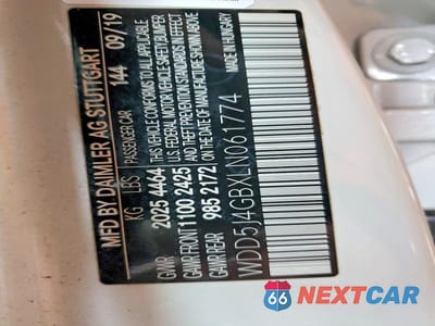 Zdjęcie 12 z 12 samochodu: 2020 MERCEDES-BENZ CLA 250 VIN:WDD5J4GBXLN061774 - miniatura