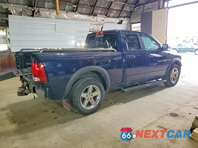 Trzecie zdjęcie samochodu z tyłu: 2012 DODGE RAM 1500 SLT VIN:1C6RD7GT0CS254389 - miniatura