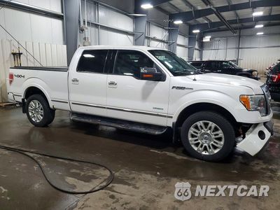 Czwarte zdjęcie samochodu z boku: 2012 FORD F150 SUPERCREW VIN:1FTFW1ET7CFA58660 - miniatura