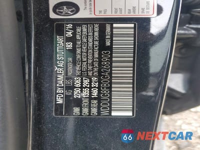 Zdjęcie 12 z 12 samochodu: 2016 MERCEDES-BENZ S 550 4MATIC VIN:WDDUG8FB0GA268903 - miniatura