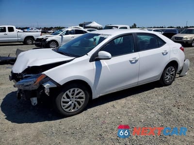 2019 TOYOTA COROLLA LE 2T1BURHE0KC186181 - główne zdjęcie licytacji z USA - miniatura