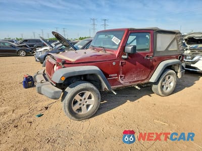 2010 JEEP WRANGLER SPORT 1J4AA2D14AL155189 - główne zdjęcie licytacji z USA - miniatura