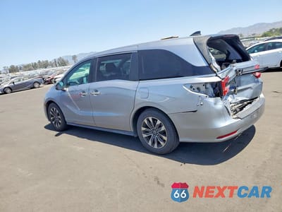 Drugie zdjęcie samochodu z przodu: 2021 HONDA ODYSSEY EXL VIN:5FNRL6H71MB011082 - miniatura