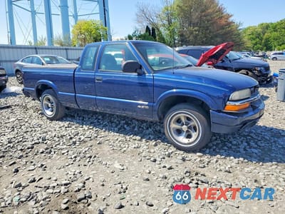 Czwarte zdjęcie samochodu z boku: 2000 CHEVROLET S TRUCK S10 VIN:1GCCS1953YK276233 - miniatura