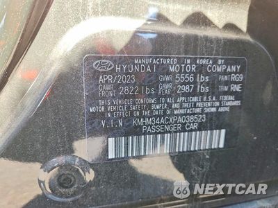 Zdjęcie 12 z 12 samochodu: 2023 HYUNDAI IONIQ 6 SEL VIN:KMHM34ACXPA038523 - miniatura