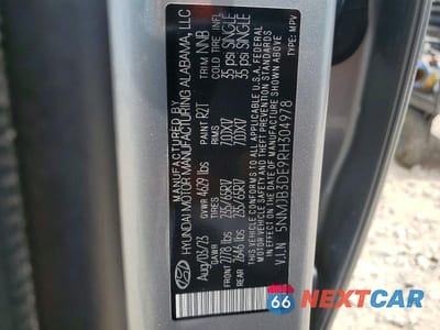 Zdjęcie 13 z 13 samochodu: 2024 HYUNDAI TUCSON SEL VIN:5NMJB3DE9RH304978 - miniatura