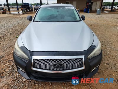Piąte zdjęcie samochodu w środku: 2014 INFINITI Q50 HYBRID PREMIUM VIN:JN1AV7AR4EM701333 - miniatura