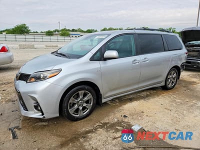 2019 TOYOTA SIENNA SE PREMIUM 7-PASSENGER 5TDEZ3DC4KS218346 - główne zdjęcie licytacji z USA - miniatura