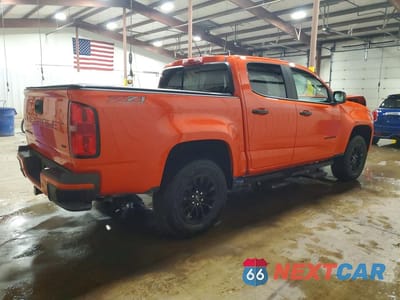 Trzecie zdjęcie samochodu z tyłu: 2022 CHEVROLET COLORADO Z71 VIN:1GCGTDENXN1106801 - miniatura