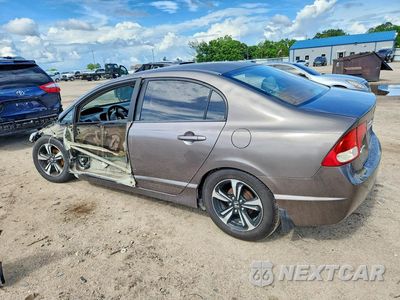 Drugie zdjęcie samochodu z przodu: 2010 HONDA CIVIC LX VIN:2HGFA1F54AH536724 - miniatura