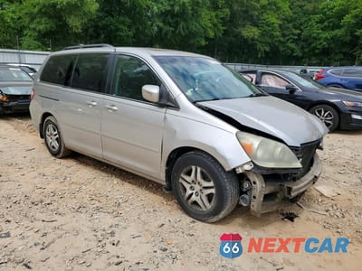 Czwarte zdjęcie samochodu z boku: 2006 HONDA ODYSSEY EXL VIN:5FNRL38766B461196 - miniatura