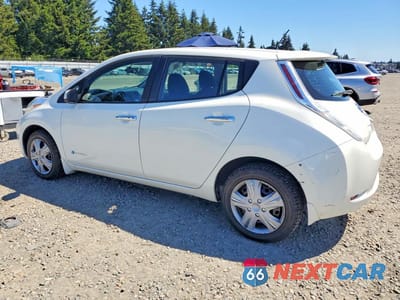 Drugie zdjęcie samochodu z przodu: 2017 NISSAN LEAF S VIN:1N4BZ0CP6HC303226 - miniatura