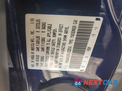 Zdjęcie 12 z 12 samochodu: 2006 ACURA 3.2TL VIN:19UUA66296A022514 - miniatura