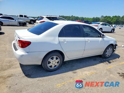 Trzecie zdjęcie samochodu z tyłu: 2006 TOYOTA COROLLA LE VIN:2T1BR32E36C631879 - miniatura