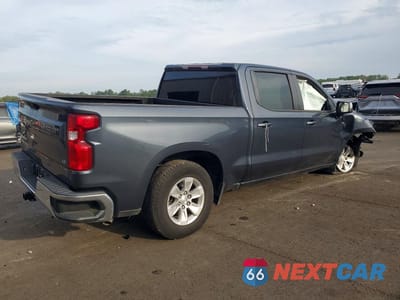 Trzecie zdjęcie samochodu z tyłu: 2022 CHEVROLET SILVERADO LTD C1500 LT VIN:1GCPWCED6NZ129437 - miniatura