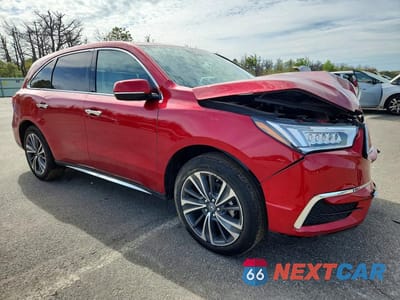 Czwarte zdjęcie samochodu z boku: 2020 ACURA MDX TECHNOLOGY VIN:5J8YD4H53LL037949 - miniatura
