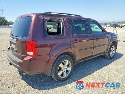 Trzecie zdjęcie samochodu z tyłu: 2009 HONDA PILOT EXL VIN:5FNYF48539B038541 - miniatura