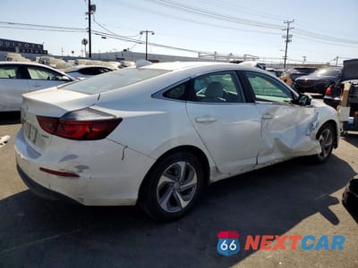 Trzecie zdjęcie samochodu z tyłu: 2019 HONDA INSIGHT EX VIN:19XZE4F54KE013444 - miniatura