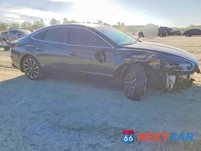 Czwarte zdjęcie samochodu z boku: 2022 HYUNDAI SONATA LIMITED VIN:KMHL34J25NA195652 - miniatura