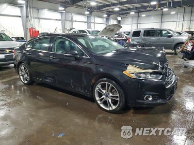 Czwarte zdjęcie samochodu z boku: 2015 FORD FUSION TITANIUM VIN:3FA6P0K90FR280082 - miniatura