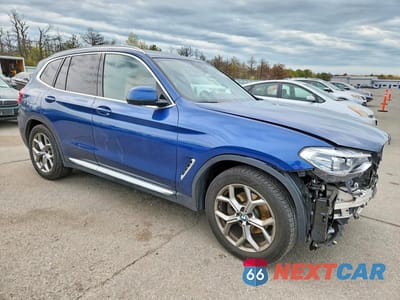 Czwarte zdjęcie samochodu z boku: 2020 BMW X3 SDRIVE30I VIN:5UXTY3C02L9C73719 - miniatura