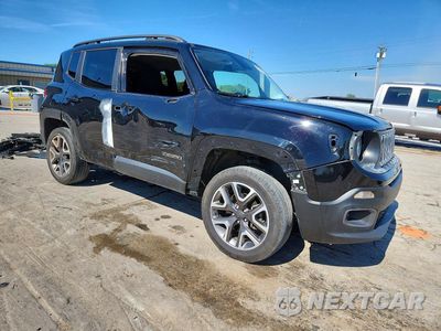 Czwarte zdjęcie samochodu z boku: 2017 JEEP RENEGADE LATITUDE VIN:ZACCJBBB6HPF10797 - miniatura