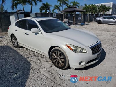 Czwarte zdjęcie samochodu z boku: 2011 INFINITI M37 X VIN:JN1BY1AR1BM371591 - miniatura