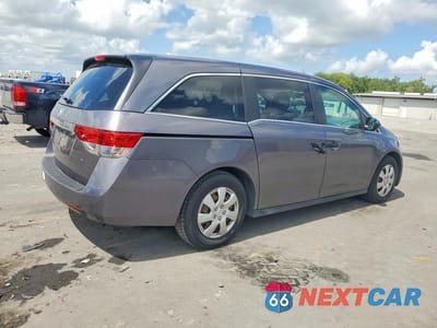 Trzecie zdjęcie samochodu z tyłu: 2015 HONDA ODYSSEY LX VIN:5FNRL5H20FB116889 - miniatura