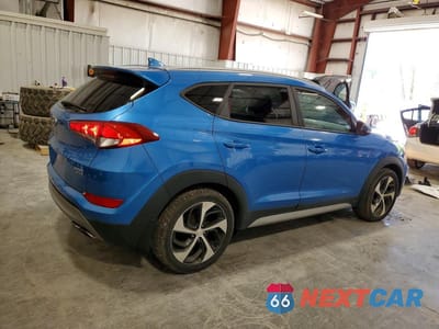 Trzecie zdjęcie samochodu z tyłu: 2018 HYUNDAI TUCSON SPORT VIN:KM8J3CAL1JU737039 - miniatura