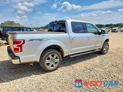 Trzecie zdjęcie samochodu z tyłu: 2018 FORD F150 SUPERCREW VIN:1FTEW1EP5JFC12410 - miniatura