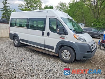Czwarte zdjęcie samochodu z boku: 2014 RAM PROMASTER 2500 2500 HIGH VIN:3C6TRVPG5EE124211 - miniatura