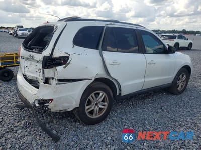 Trzecie zdjęcie samochodu z tyłu: 2010 HYUNDAI SANTA FE GLS VIN:5NMSG3AB4AH385490 - miniatura