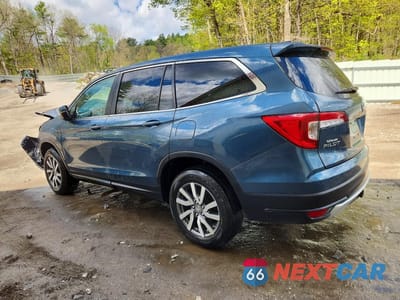 Drugie zdjęcie samochodu z przodu: 2022 HONDA PILOT EXL VIN:5FNYF6H55NB032021 - miniatura