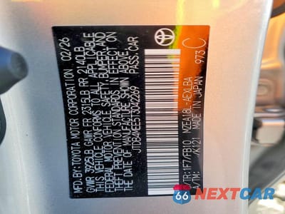 Zdjęcie 12 z 12 samochodu: 2026 TOYOTA COROLLA LE VIN:JTDB4MEE5T3042269 - miniatura