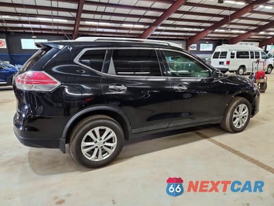 Trzecie zdjęcie samochodu z tyłu: 2014 NISSAN ROGUE SV VIN:5N1AT2MV7EC763261 - miniatura