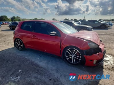 Czwarte zdjęcie samochodu z boku: 2012 VOLKSWAGEN GTI VIN:WVWEV7AJ0CW015218 - miniatura