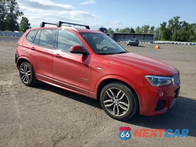 Czwarte zdjęcie samochodu z boku: 2015 BMW X3 XDRIVE28I VIN:5UXWX9C57F0D52049 - miniatura