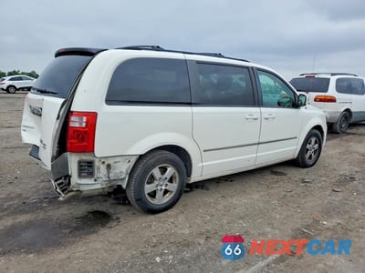 Trzecie zdjęcie samochodu z tyłu: 2010 DODGE GRAND CARAVAN SXT VIN:2D4RN5DX4AR125221 - miniatura