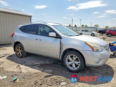 Czwarte zdjęcie samochodu z boku: 2011 NISSAN ROGUE S VIN:JN8AS5MV1BW679461 - miniatura