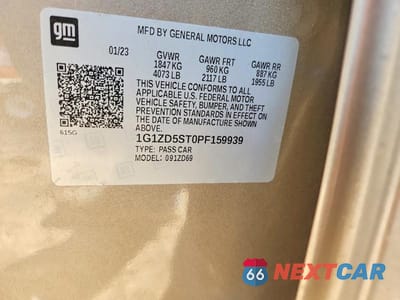 Zdjęcie 12 z 12 samochodu: 2023 CHEVROLET MALIBU LT VIN:1G1ZD5ST0PF159939 - miniatura