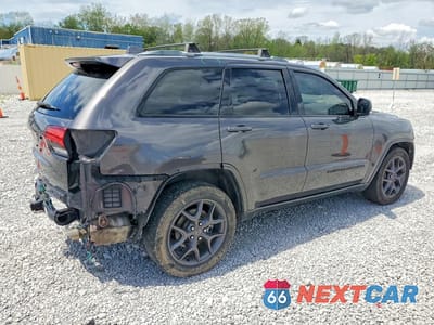 Trzecie zdjęcie samochodu z tyłu: 2021 JEEP GRAND CHEROKEE LIMITED VIN:1C4RJFBG8MC622108 - miniatura