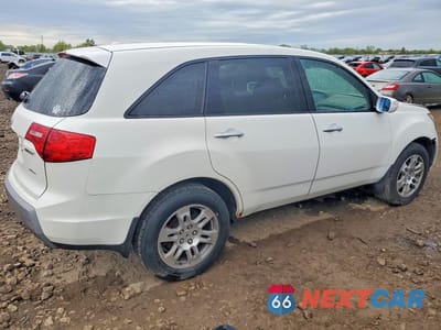 Trzecie zdjęcie samochodu z tyłu: 2007 ACURA MDX TECHNOLOGY VIN:2HNYD283X7H550792 - miniatura