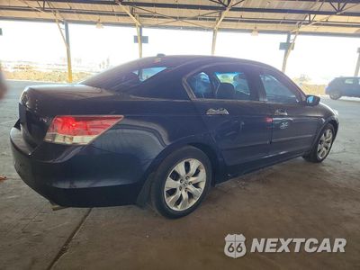 Trzecie zdjęcie samochodu z tyłu: 2008 HONDA ACCORD EXL VIN:1HGCP36888A020852 - miniatura