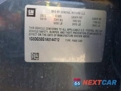 Zdjęcie 12 z 12 samochodu: 2010 CADILLAC CTS VIN:1G6DG5EG1A0144712 - miniatura