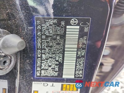 Zdjęcie 12 z 12 samochodu: 2019 TOYOTA PRIUS L ECO VIN:JTDKARFU7K3096800 - miniatura