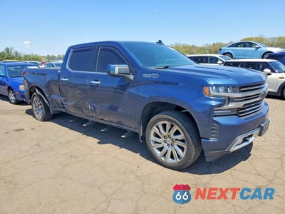 Czwarte zdjęcie samochodu z boku: 2019 CHEVROLET SILVERADO K1500 HIGH COUNTRY VIN:1GCUYHEL2KZ216653 - miniatura