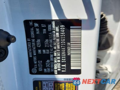 Zdjęcie 12 z 12 samochodu: 2013 KIA OPTIMA EX VIN:5XXGN4A71DG156409 - miniatura