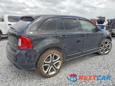 Trzecie zdjęcie samochodu z tyłu: 2013 FORD EDGE SPORT VIN:2FMDK3AK5DBC58138 - miniatura