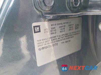 Zdjęcie 12 z 12 samochodu: 2013 CHEVROLET VOLT VIN:1G1RF6E47DU101712 - miniatura